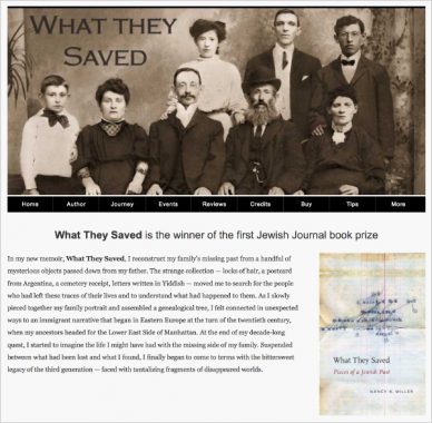 Nancy K. Miller. What They Saved